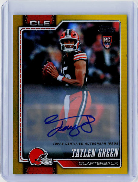 Taylen Green - 2026 Topps Flagship #308 Real One Rookie Autographs Gold #/50