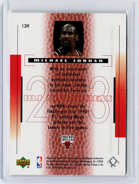 Michael Jordan - 2003-04 Upper Deck Sweet Shot #139 #/799