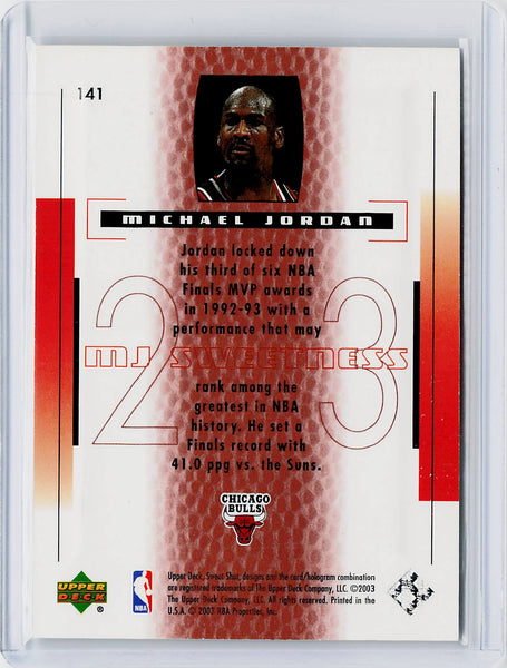 Michael Jordan - 2003-04 Upper Deck Sweet Shot #141 #/799