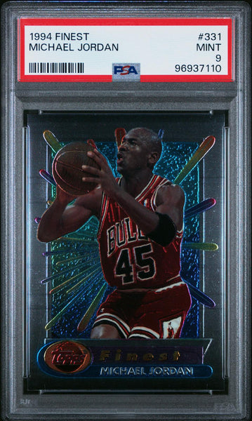 Michael Jordan - 1994 Finest #331 PSA 9