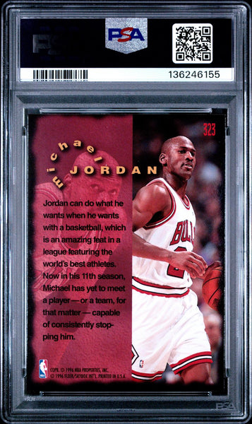 Michael Jordan - 1995 Fleer #323 PSA 9