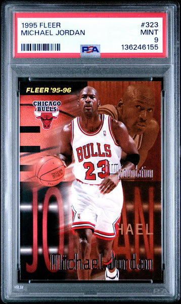 Michael Jordan - 1995 Fleer #323 PSA 9