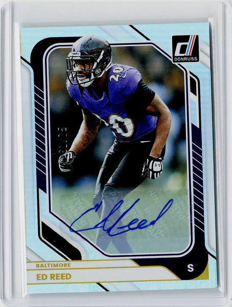 Ed Reed - 2026 Donruss Auto /75
