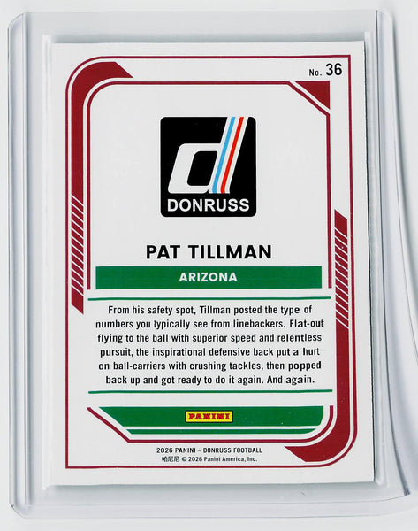Pat Tillman - 2026 Donruss Green /32