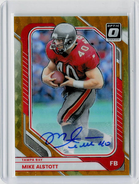 Mike Alstott - 2026 Donruss Football Gold Ice Auto /10