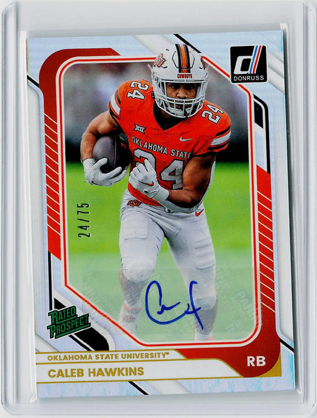 Caleb Hawkins - 2026 Donruss Holo Auto /75