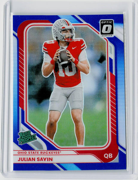Julian Sayin - 2026 Donruss Blue Auto /25