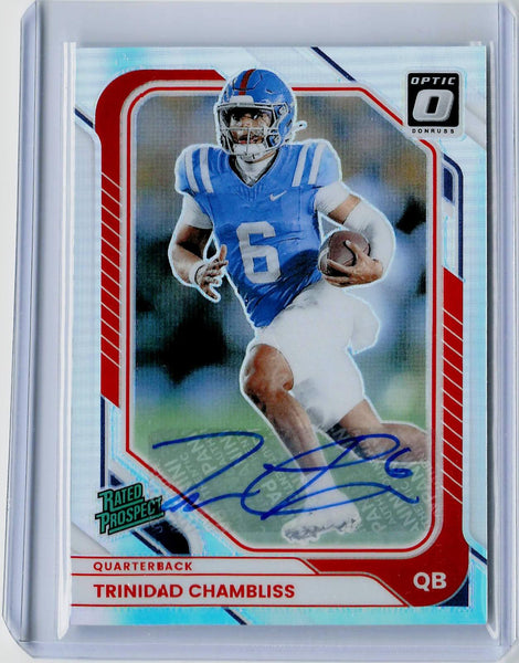 Trinidad Chambliss - 2026 Donruss Holo Optic Auto