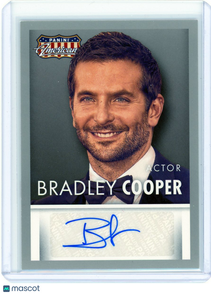 2015 Panini Americana Bradley Cooper Signatures Auto