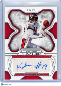 Keyshawn Johnson - 2023 Panini National Treasures Signatures Autograph 13/99