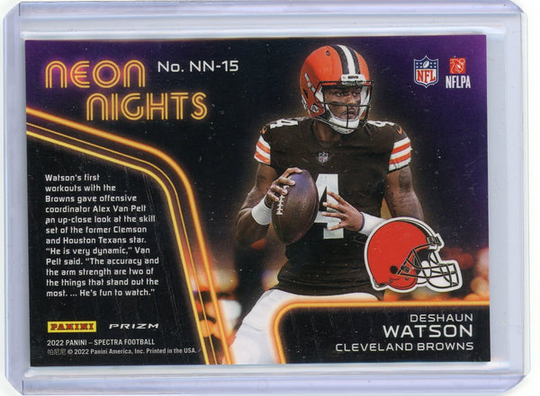 Deshaun Watson - 2022 Panini Spectra Neon Nights Case Hit SP