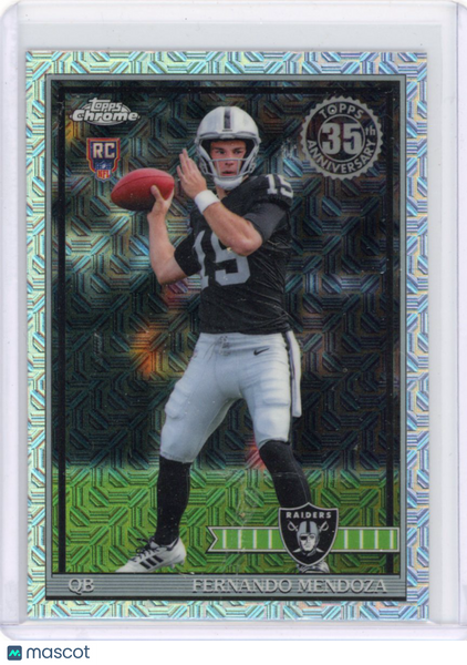FERNANDO MENDOZA - 2026 TOPPS SILVER PACK CHROME ROOKIE