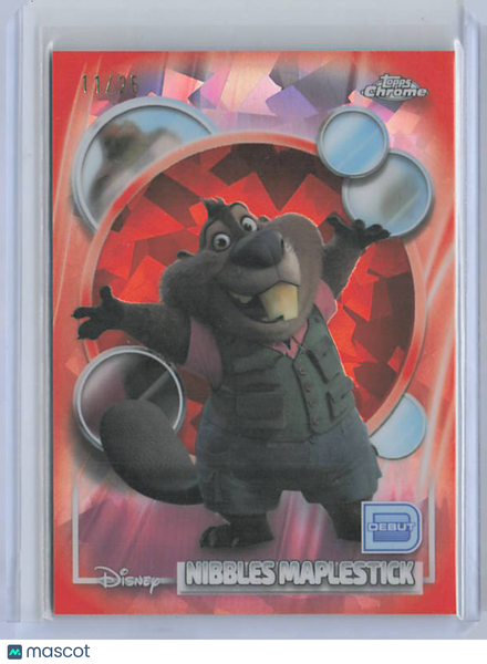 Nibbles Maplestick - 2026 Disney Chrome Sapphire Orange /25