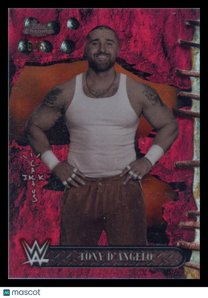 Tony D'Angelo - 2025 Topps Chrome WWE CACTUS JACK RED /5