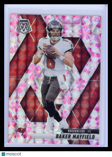 Baker Mayfield - 2025 Panini Mosaic Football Cherry Blossom /20
