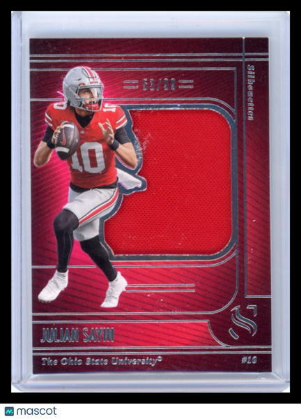 Julian Sayin - 2026 Panini Silhouette Football Jersey /99