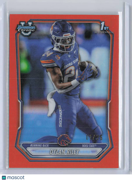 Dylan Riley - 2026 Bowman Chrome Orange Refractor /25