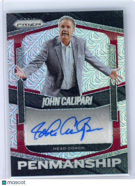 John Calipari 2025-26 Prizm Mojo Auto /25