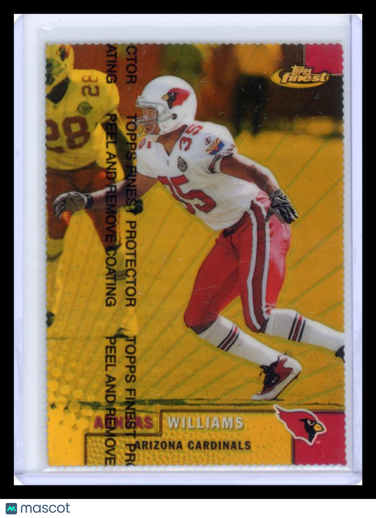 Aeneas Williams - 1999 Topps Finest Gold Refractor 001/100