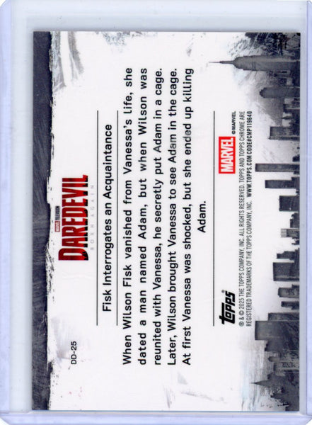 Daredevil 2025 Marvel Chrome Studios Red Refractor Kingpin /5
