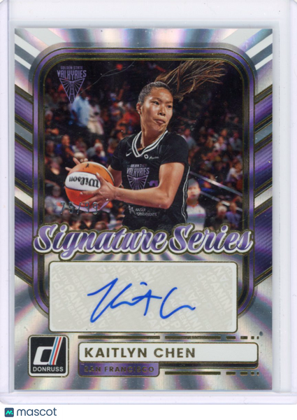 Kaitlyn Chen - 2026 Donruss WNBA Signature Series Auto /99