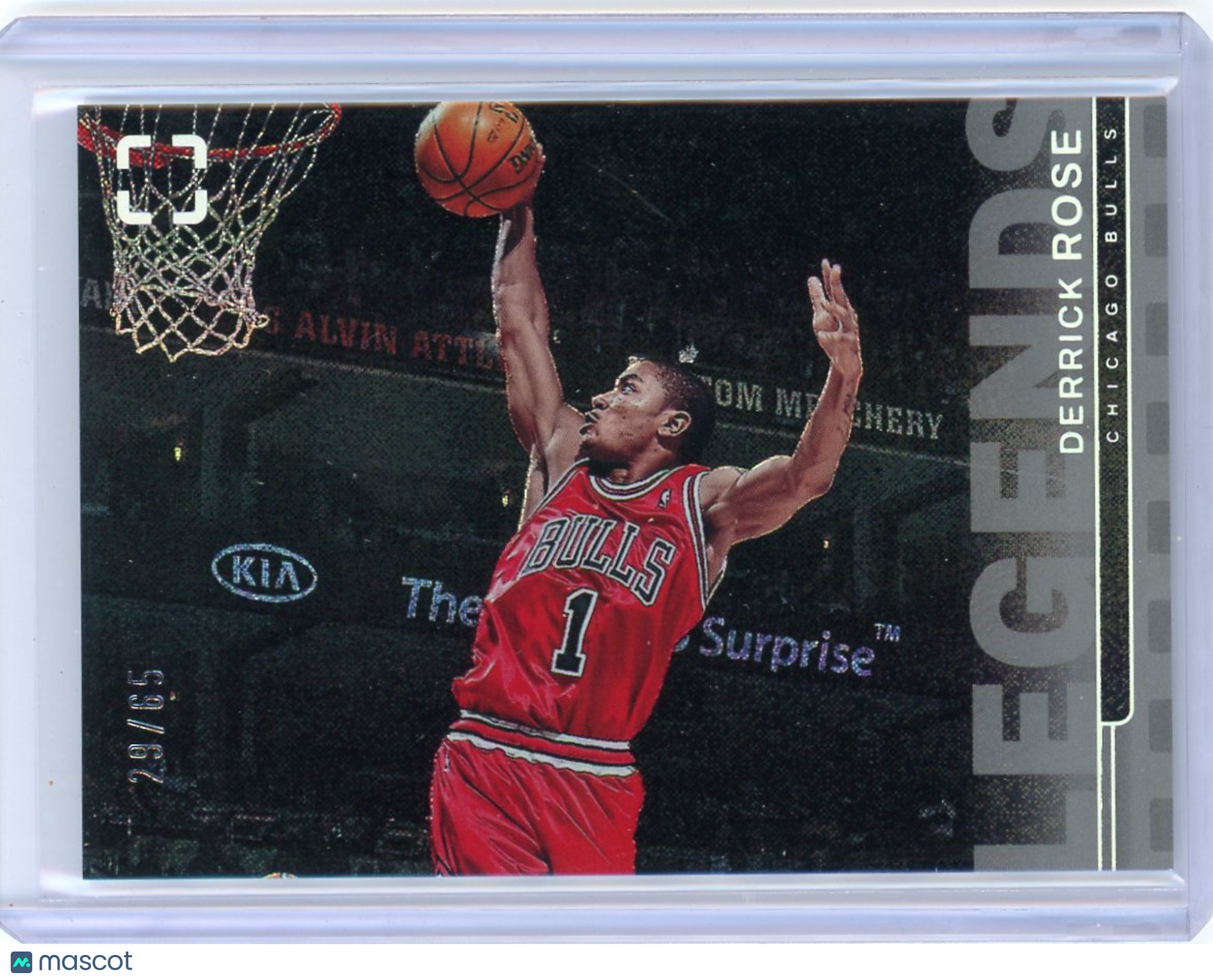 Derrick Rose - 2024-25 Panini Photogenic Legends Stardust 29/65 #205
