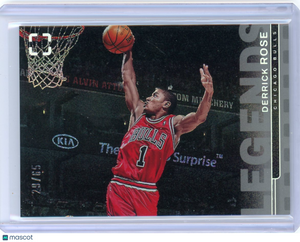 Derrick Rose - 2024-25 Panini Photogenic Legends Stardust 29/65 #205
