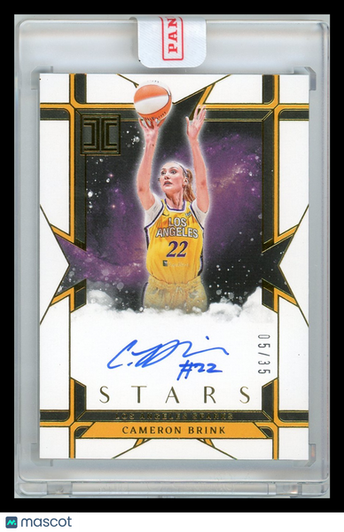 Cameron Brink - 2025 Panini WNBA Impeccable Stars Auto /35