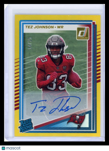 Tez Johnson - 2025 Donruss Rated Rookie 14/25 Gold Auto
