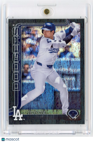 Shohei Ohtani  2025 Topps Black Holo Foil 10/10