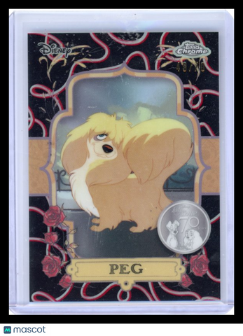 2025 Topps Chrome Disney Lady and the Tramp 70 Years 49/70 Spaghetti