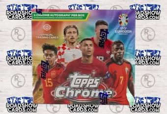 2023-24 Soccer UEFA Euro Chrome Hobby Box