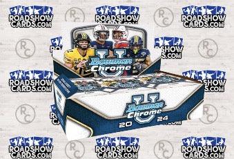 2024 Football Bowman Chrome University Jumbo Box