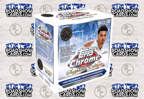 2023-24 Basketball Topps Chrome Sapphire Edition Box