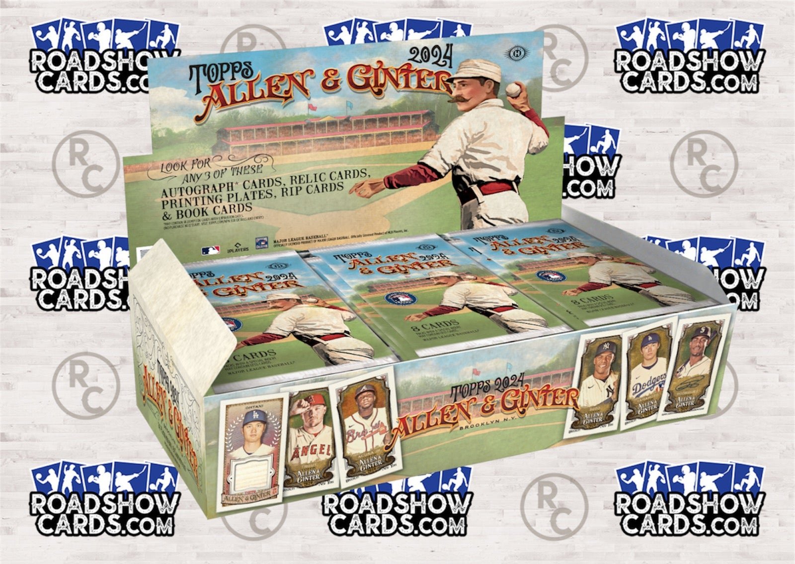 *PRESELL* 2024 Baseball Allen & Ginter Hobby - 12 Box Sealed Case (releases October 30, 2024)