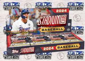 *PRESELL* 2024 Baseball Stadium Club Hobby  - 16 Box Sealed Case (releases Nov. 6, 2024)