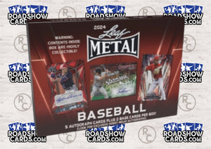 2024 Baseball Leaf Metal Hobby Box