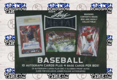 2024 Baseball Leaf Metal Jumbo Box