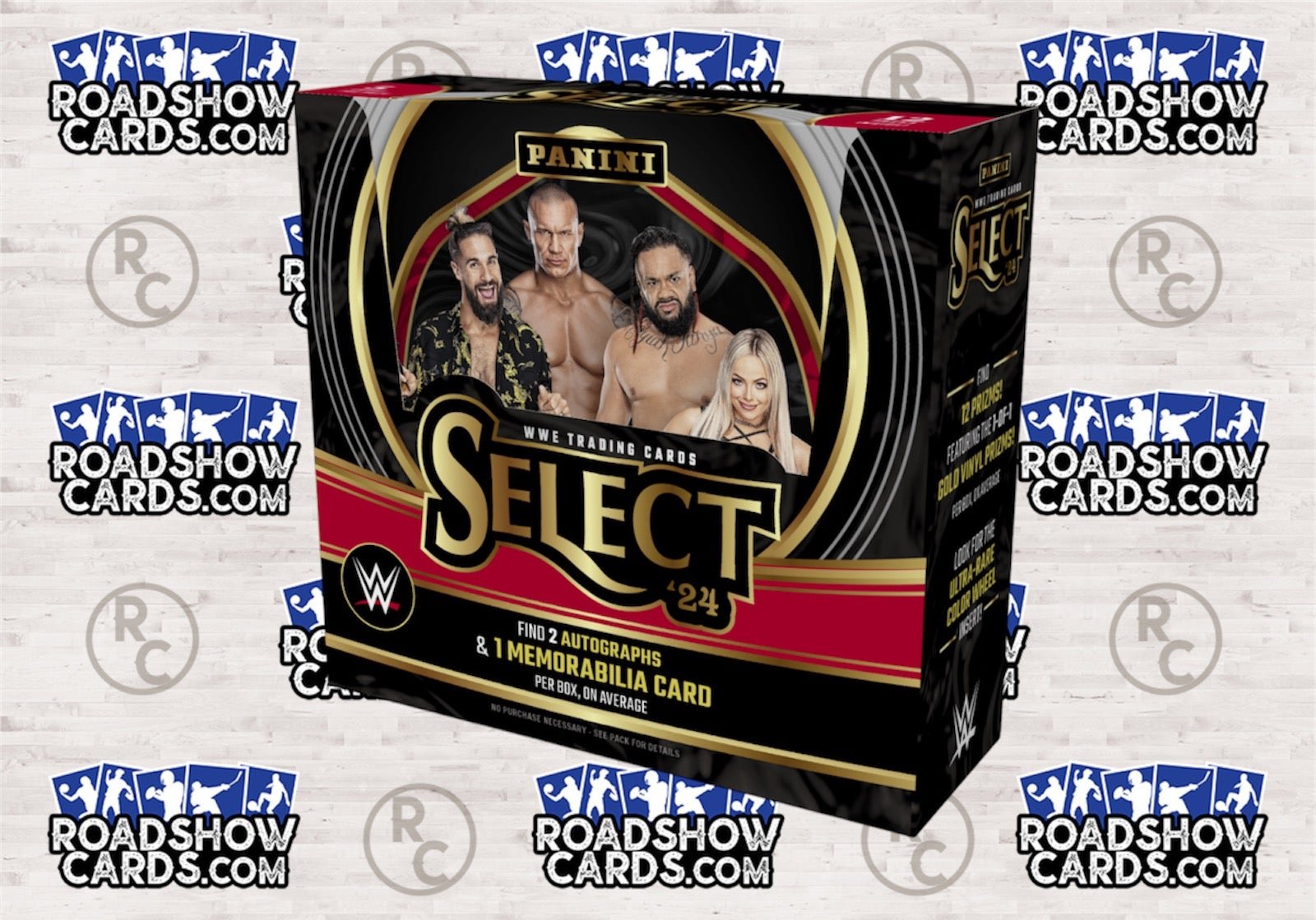 2024 WWE Select Hobby Box Roadshow Cards