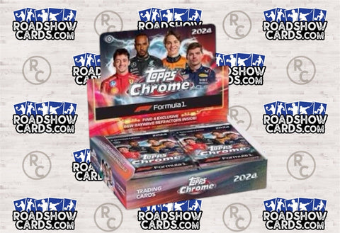 2024 Racing Topps Chrome Formula 1 Qualifying Lap Box (Lite)