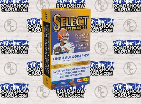 : 2023 Select Collegiate Draft Picks Football Blaster Box