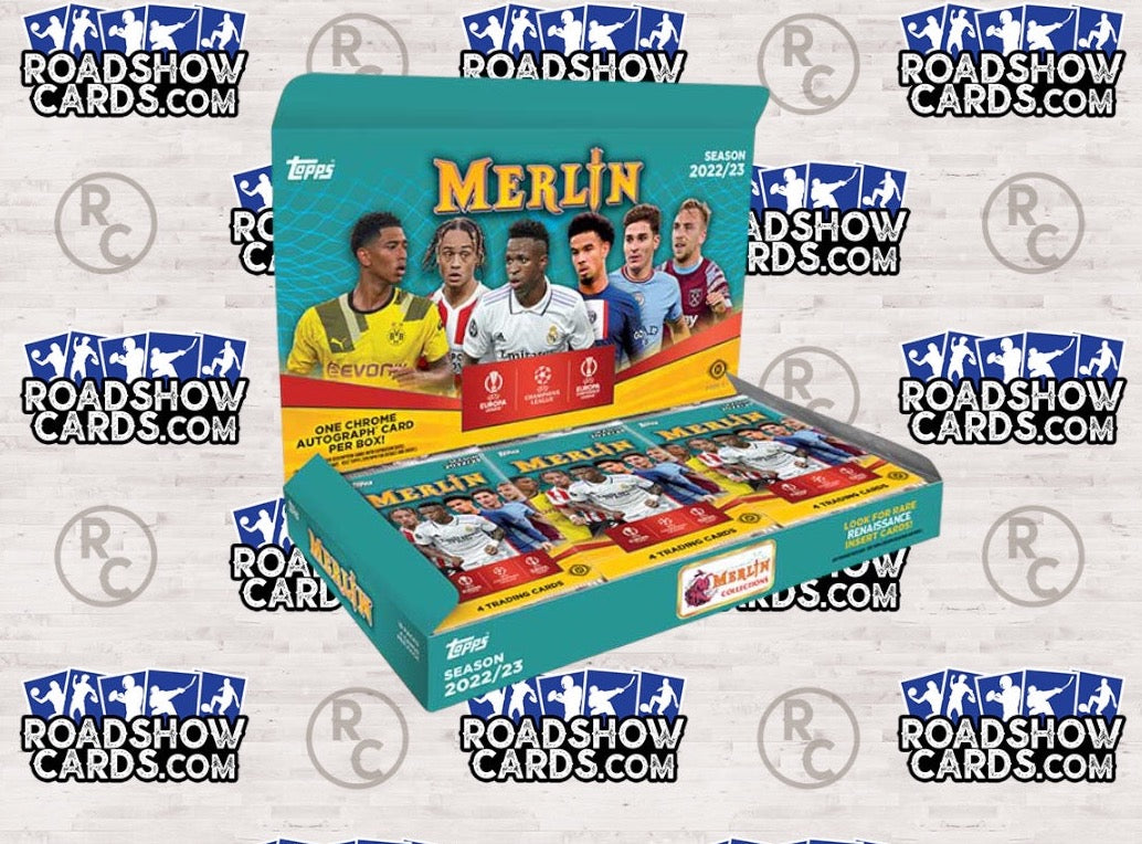 2022-23 Soccer Merlin Chrome UEFA Hobby Box