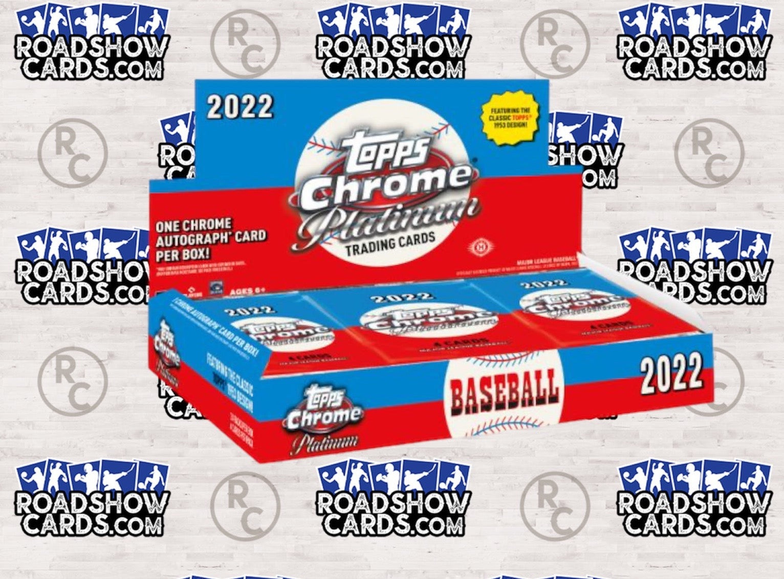 2022 Baseball Topps Chrome Platinum Anniversary Hobby Box