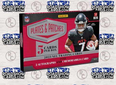 2023 Football Plates & Patches Hobby Box