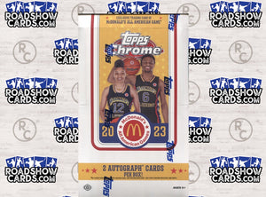 2023 Topps Chrome McDonald's All-American Basketball Hobby Box