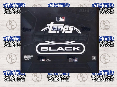 2023 Baseball Topps Chrome Black Hobby Box