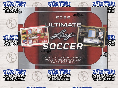 2022 Soccer Leaf Ultimate Hobby Box