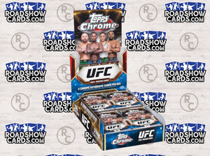2024 Topps UFC Chrome Hobby - 12 Box Sealed Case