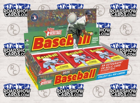 2024 Baseball Heritage Hobby - 12 Box Sealed Case