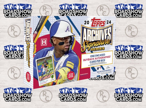 2024 Baseball Topps Archives Signature Series Box (Active Player)
